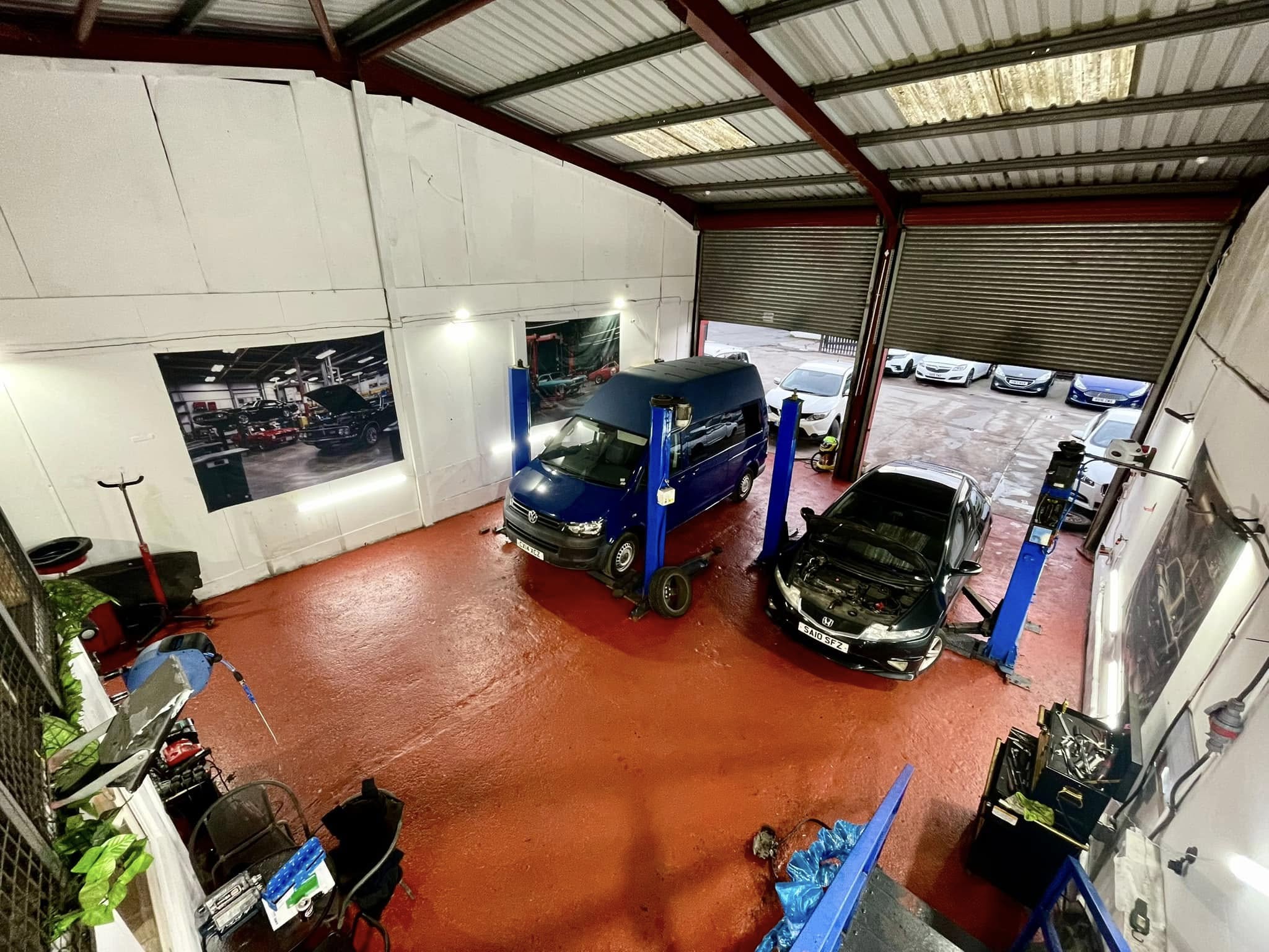 Professional garage equipment