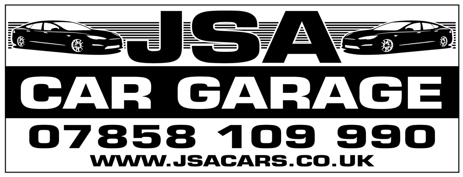 JSA Car Garage Logo